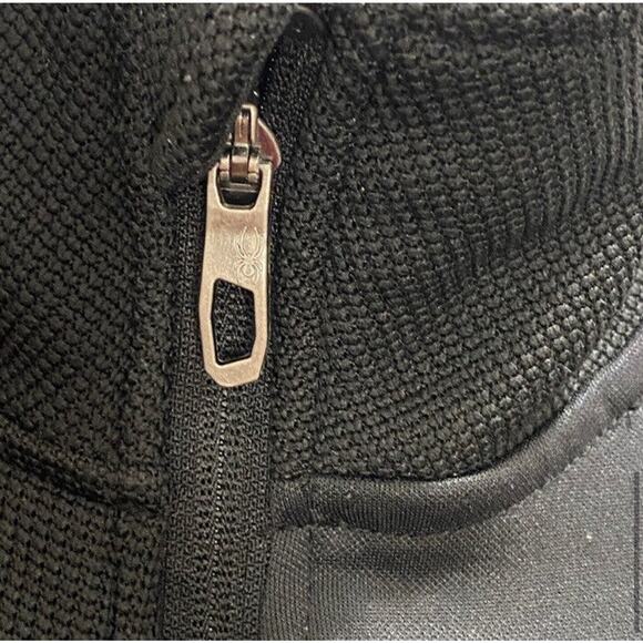 Spyder Men’s Full Zip Jacket Warm Black Size Small style 71H64010-01 Mid-weight - Picture 9 of 12